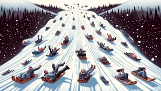 Sledding as an Adult: A Nostalgic Ride Down Memory Lane